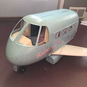 Vintage Barbie airplane